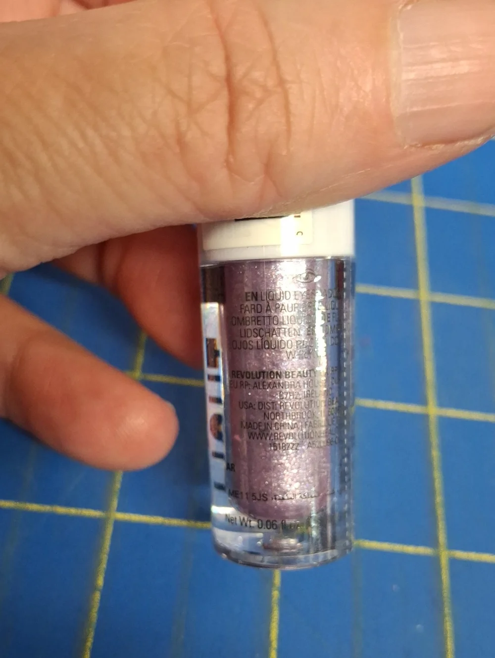 Revolution Eye Light Metallic Liquid Eyeshadow 1.9ml - Bling Purple Sparkle